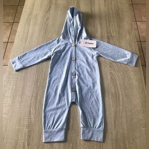 NWT … PATPAT “Size: 3-6 Months” One Piece Hooded Outfit